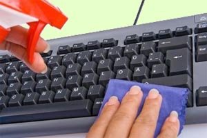 чистка клавиатуры